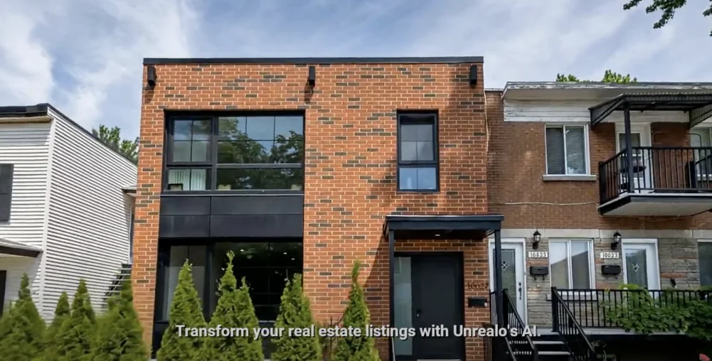 AI Edit Lab: Real estate marketing video still